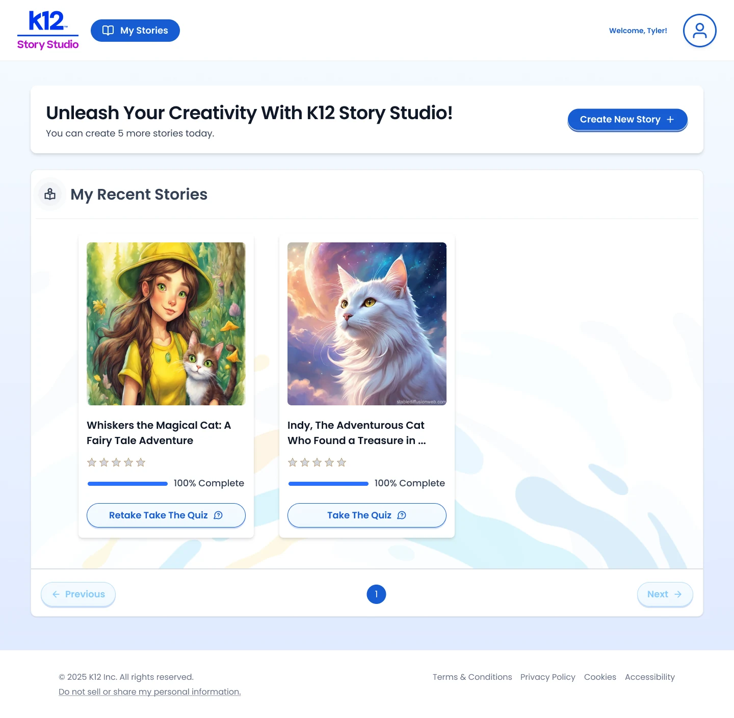 K12 Story Studio — Product · EdTech