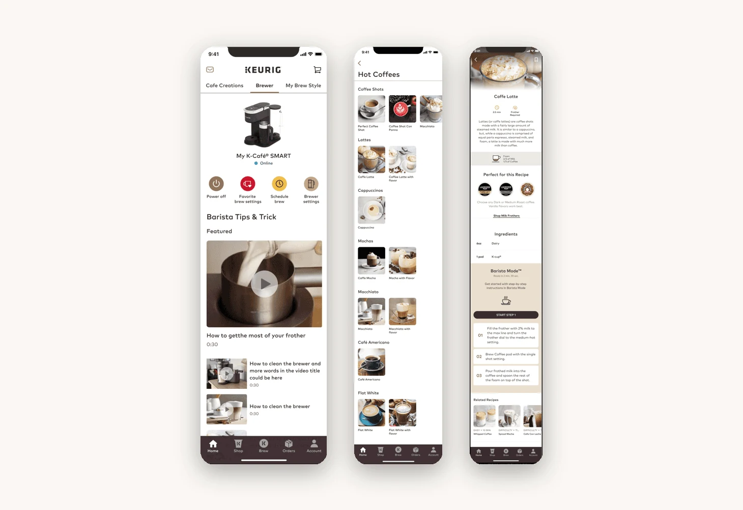 Keurig Smart Brewers — Product Design · IoT